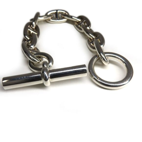 HERMES Chaine d'Ancre GM Bracelet, SV925 and Ag925, 11 links - Picture 4 of 8